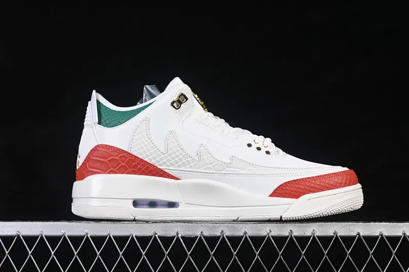 All categories Air Jordan Jordan series basketball shoes Air Jordan 3 Air Jordan 3 Mexico "El Vuelo" AJ3 Joe 3 Mexico limited IO1752-100